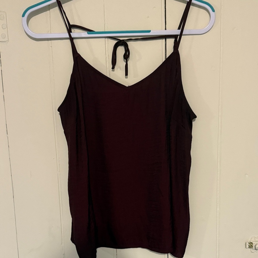 Maroon Spaghetti Strap Top